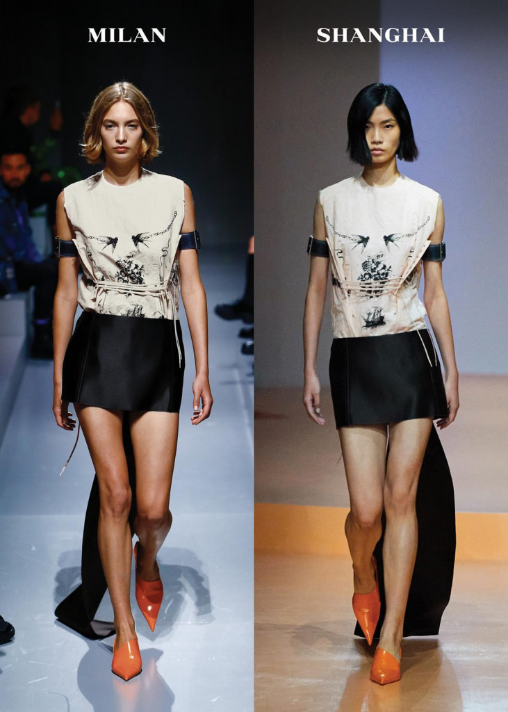 sfilata prada primavera-estate 2022 collezione donna milano fashion week
