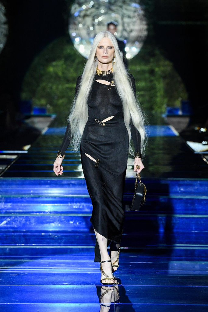 versace by fendi - fendi by versace - foto sfilata