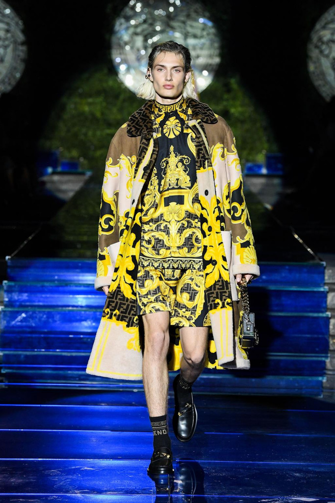 versace by fendi - fendi by versace - foto sfilata