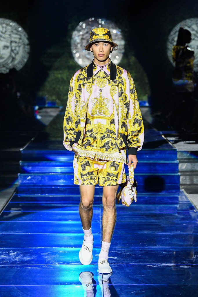 versace by fendi - fendi by versace - foto sfilata