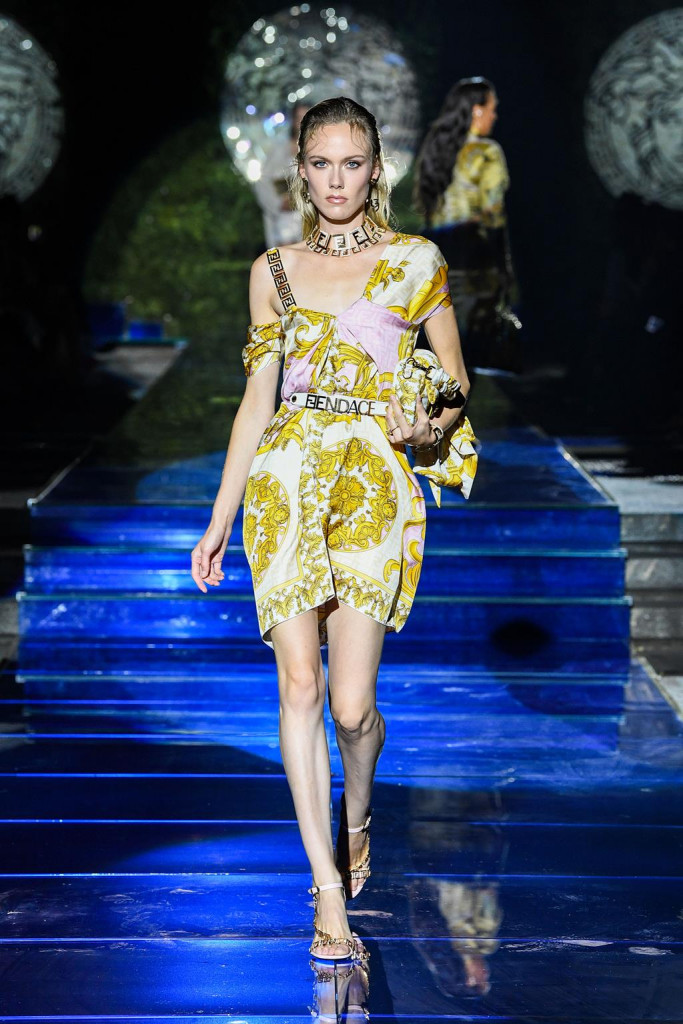 versace by fendi - fendi by versace - foto sfilata