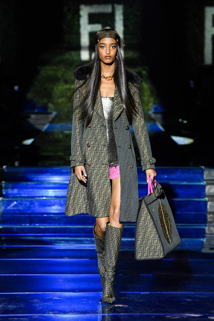 versace by fendi - fendi by versace - foto sfilata