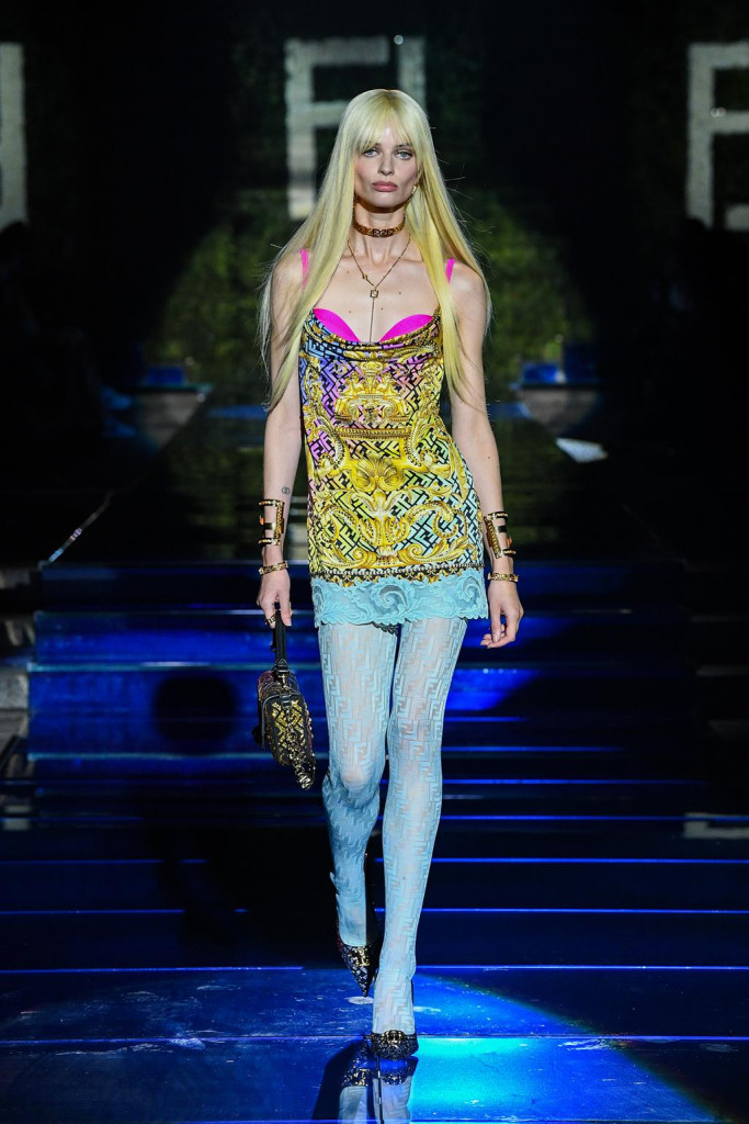 versace by fendi - fendi by versace - foto sfilata