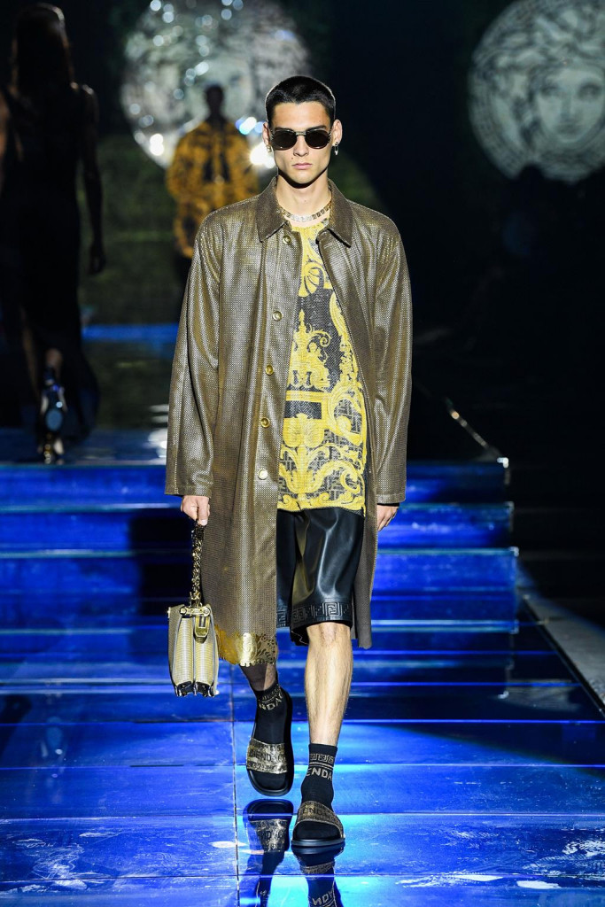 versace by fendi - fendi by versace - foto sfilata