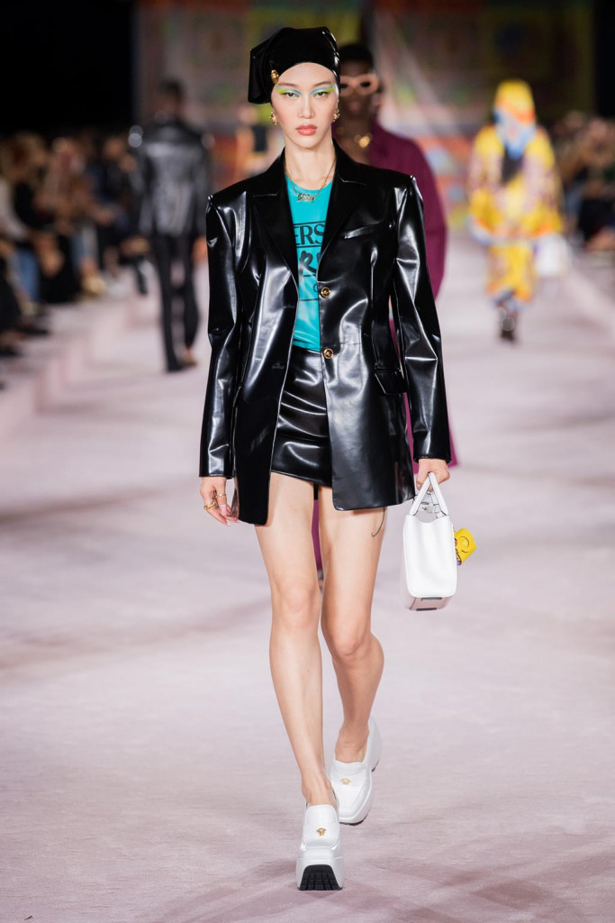 versace donna primavera-estate 2022 milano fashion week