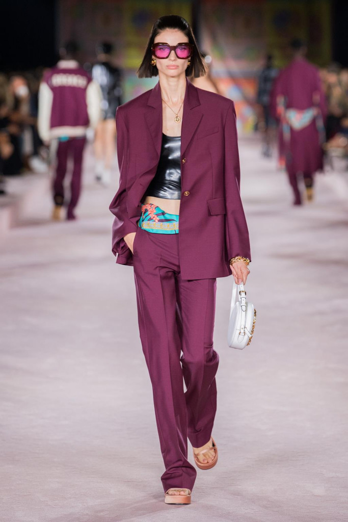 versace donna primavera-estate 2022 milano fashion week