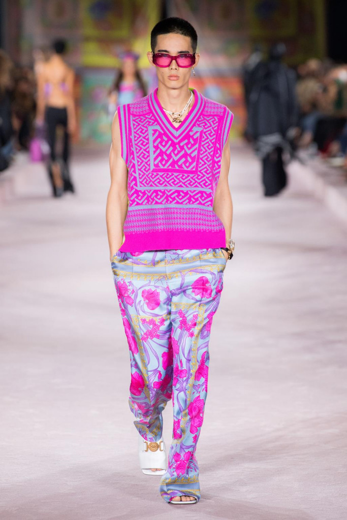versace donna primavera-estate 2022 milano fashion week