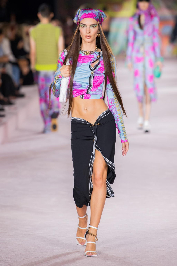 versace donna primavera-estate 2022 milano fashion week