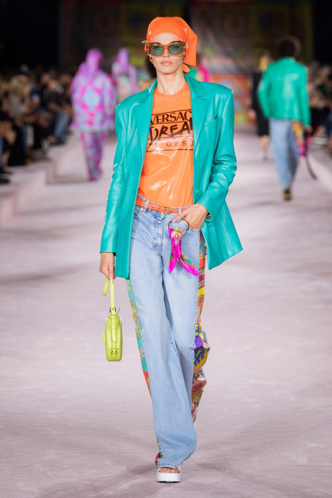 versace donna primavera-estate 2022 milano fashion week