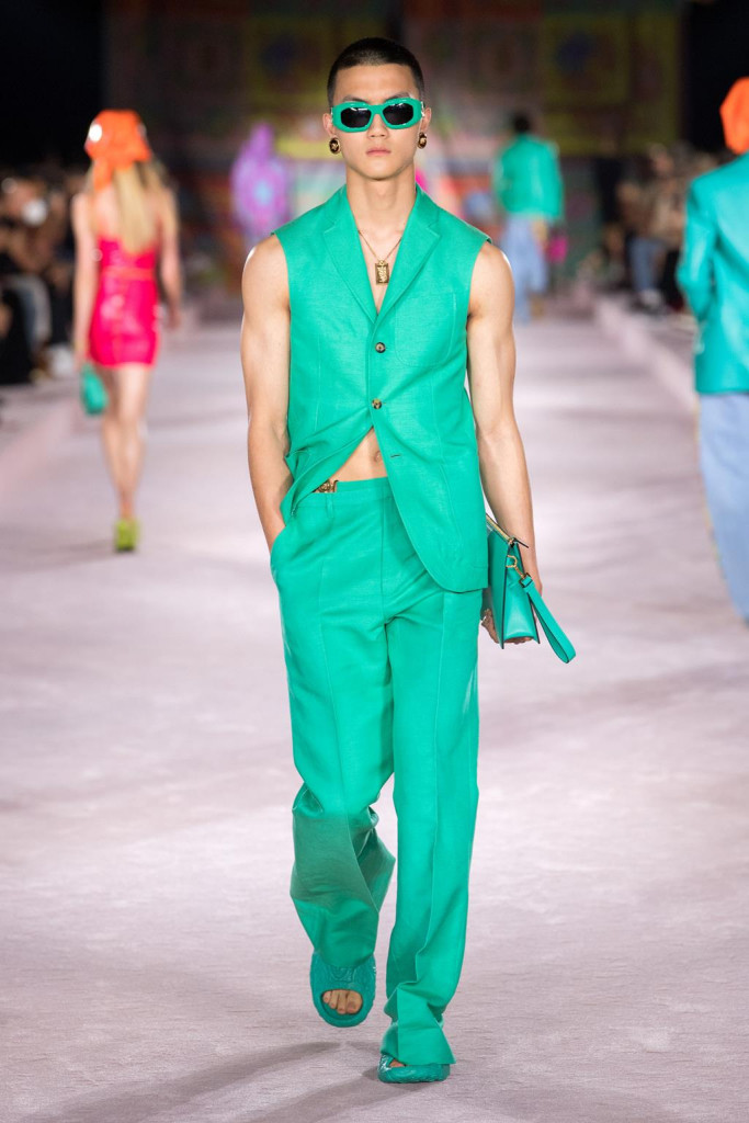versace donna primavera-estate 2022 milano fashion week