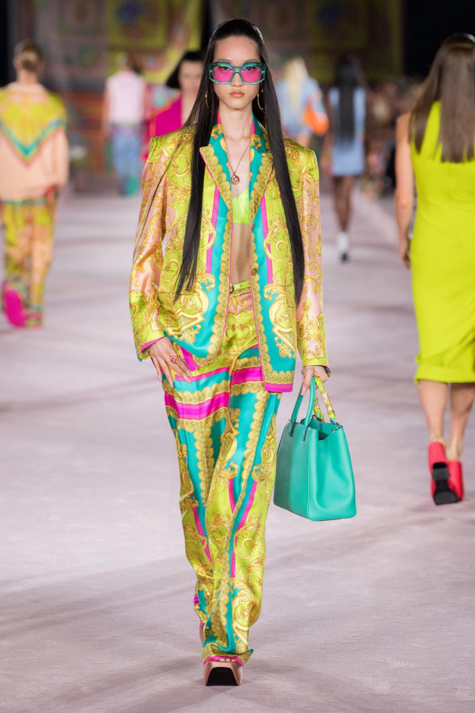 versace donna primavera-estate 2022 milano fashion week
