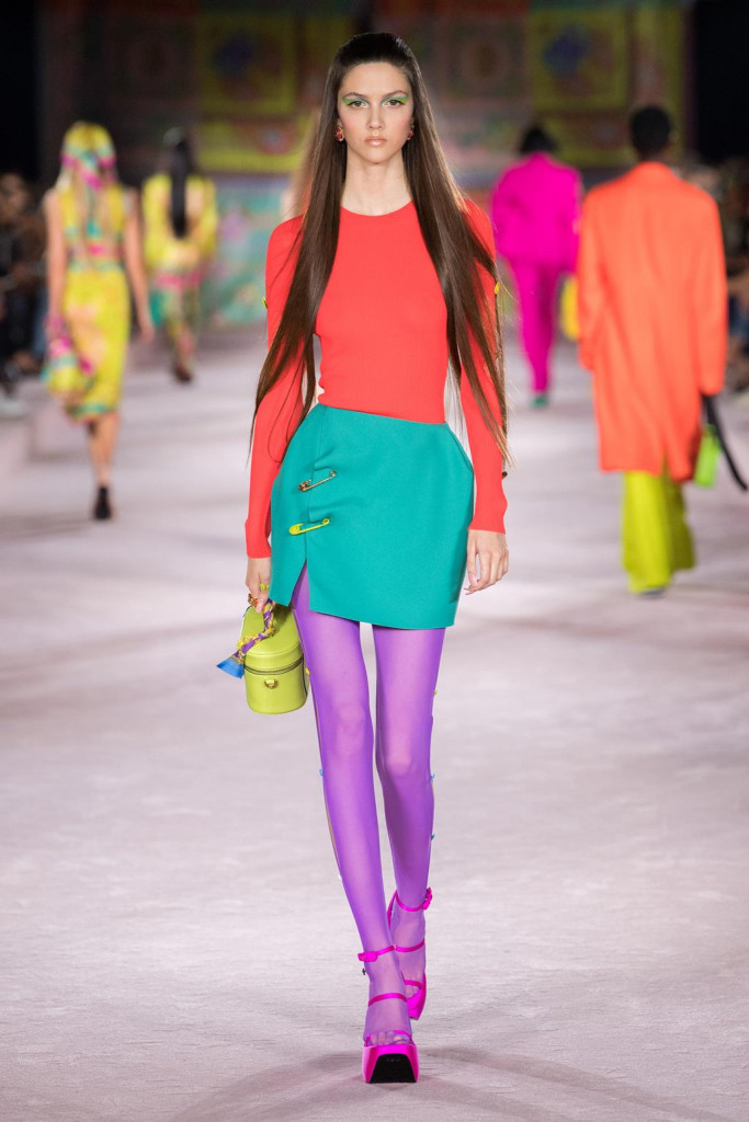 versace donna primavera-estate 2022 milano fashion week