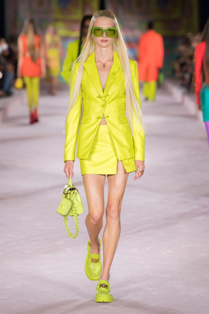 versace donna primavera-estate 2022 milano fashion week