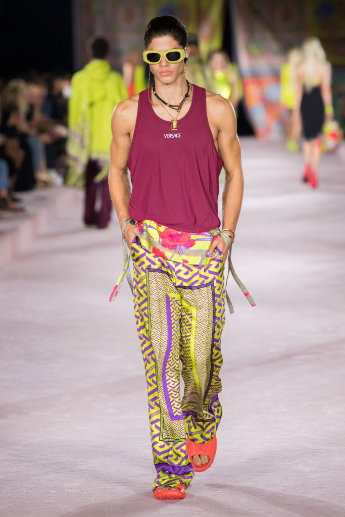 versace donna primavera-estate 2022 milano fashion week