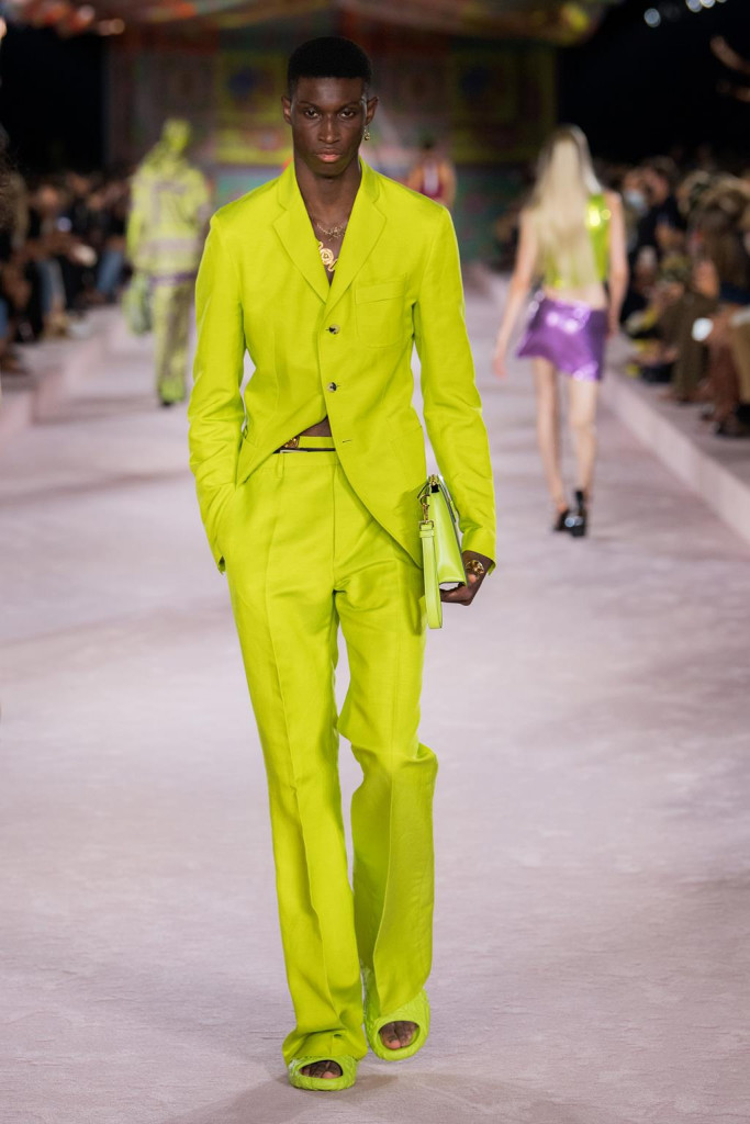versace donna primavera-estate 2022 milano fashion week