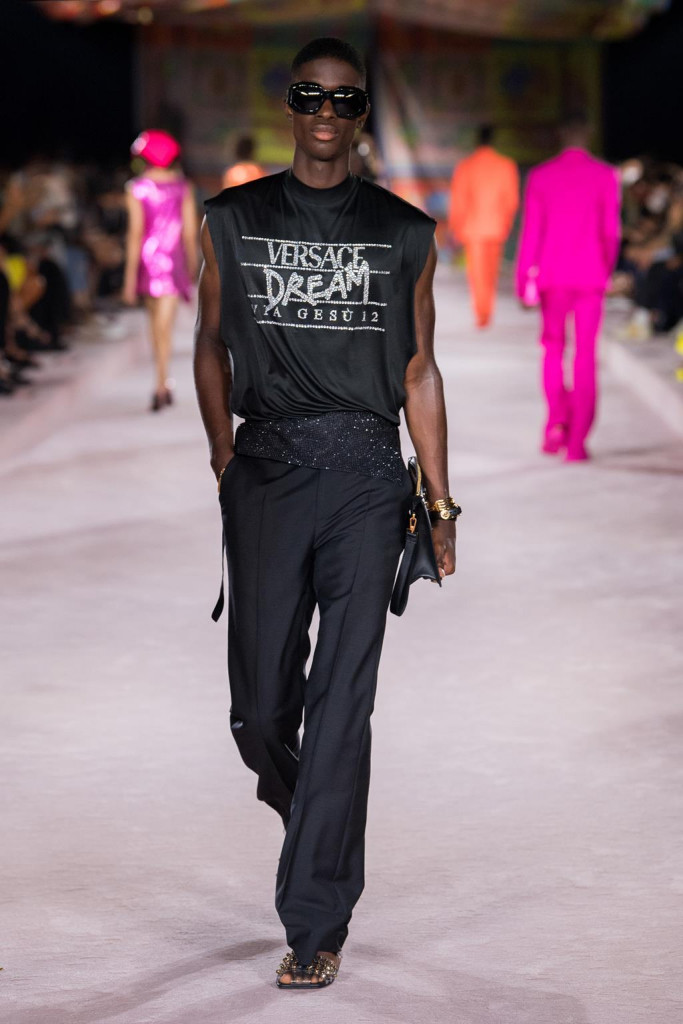 versace donna primavera-estate 2022 milano fashion week