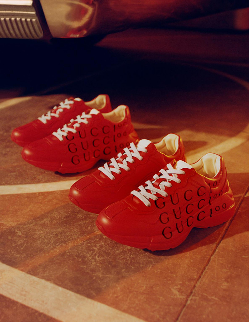 gucci campagna pubblicitaria collezione 100