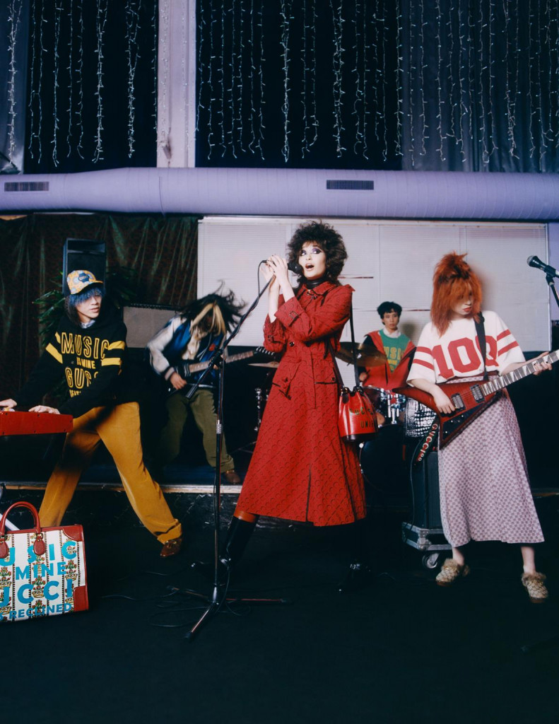 gucci campagna pubblicitaria collezione 100