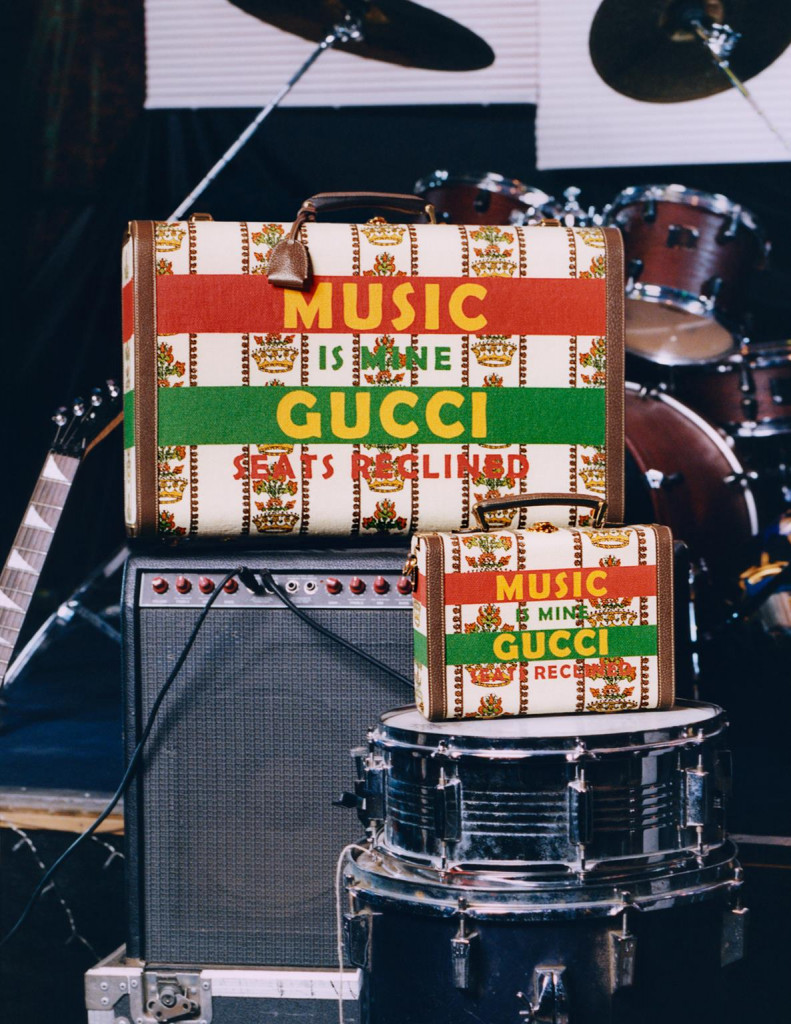 gucci campagna pubblicitaria collezione 100