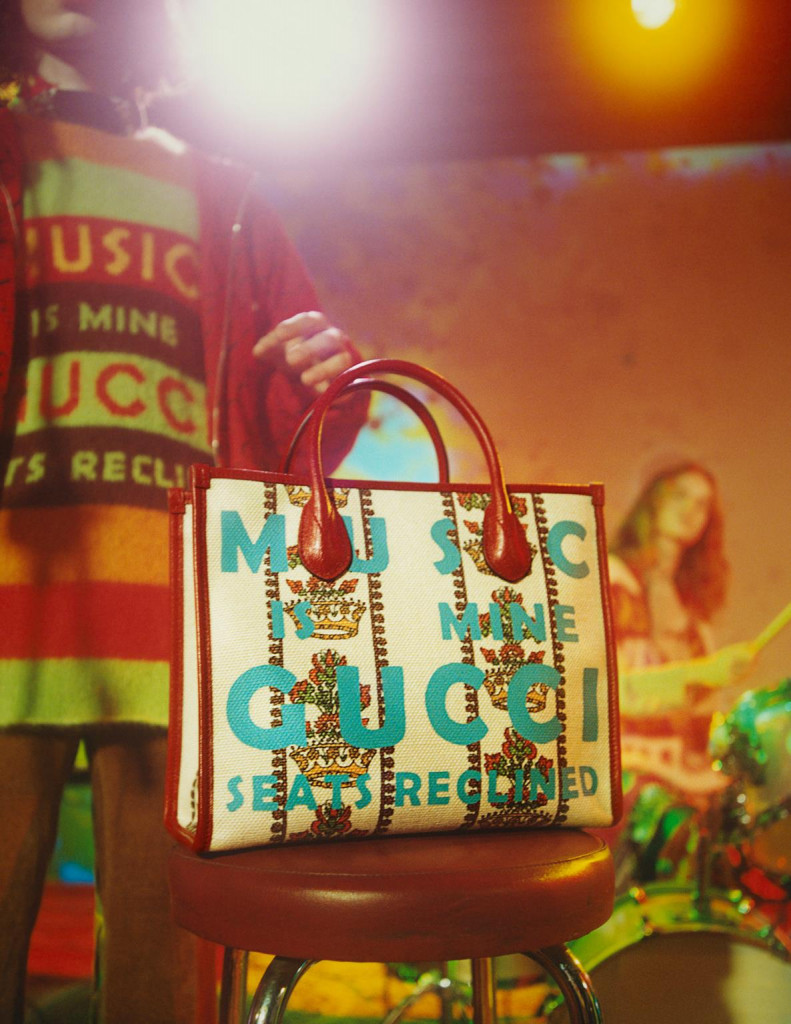 gucci campagna pubblicitaria collezione 100