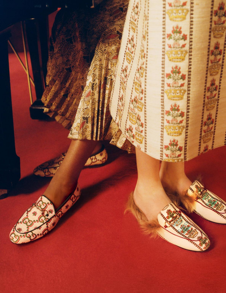 gucci campagna pubblicitaria collezione 100