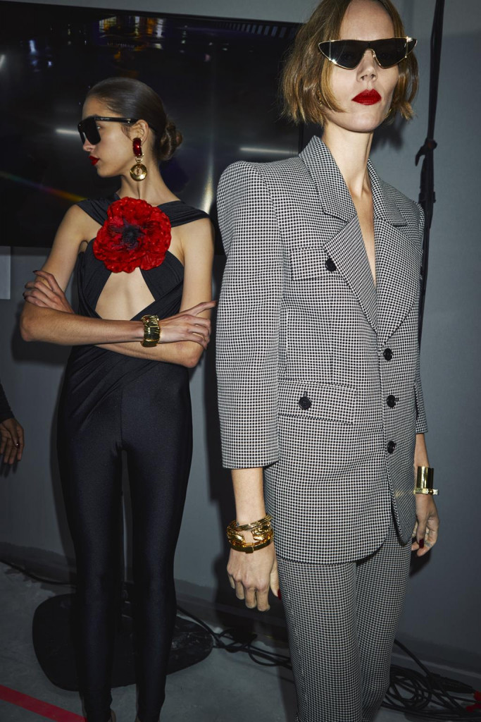 saint laurent spring summer 2022 backstage photo