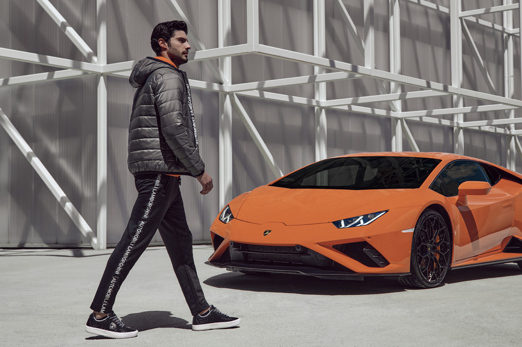 AUTOMOBILI LAMBORGHINI_ giacca con imbottitura recycled