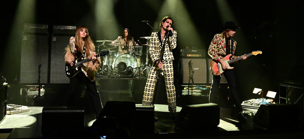 Maneskin in Gucci al Saturday Night Live