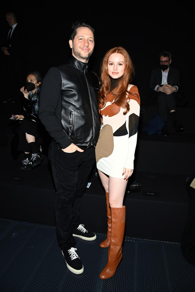 Derek Blasberg and Madelaine Petsch