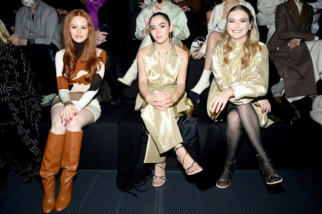 Madelaine Petsch, Garance Marillier and Camille Razat