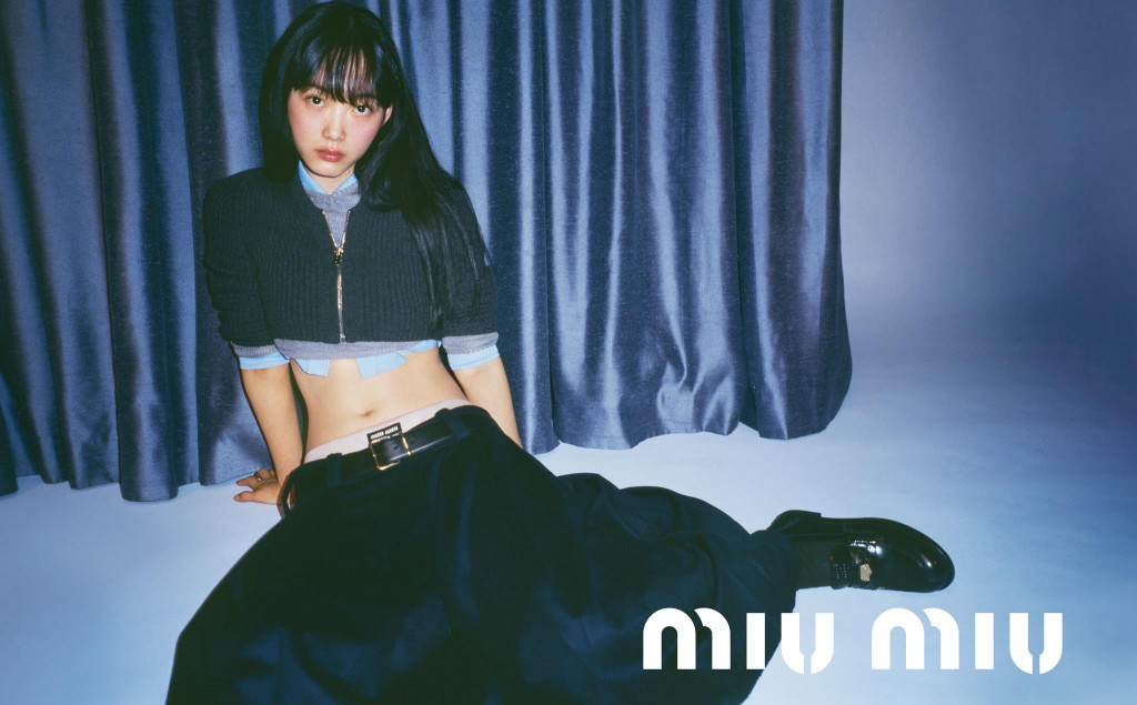 campagna miu miu basic insticts con hailey bieber e ever anderson