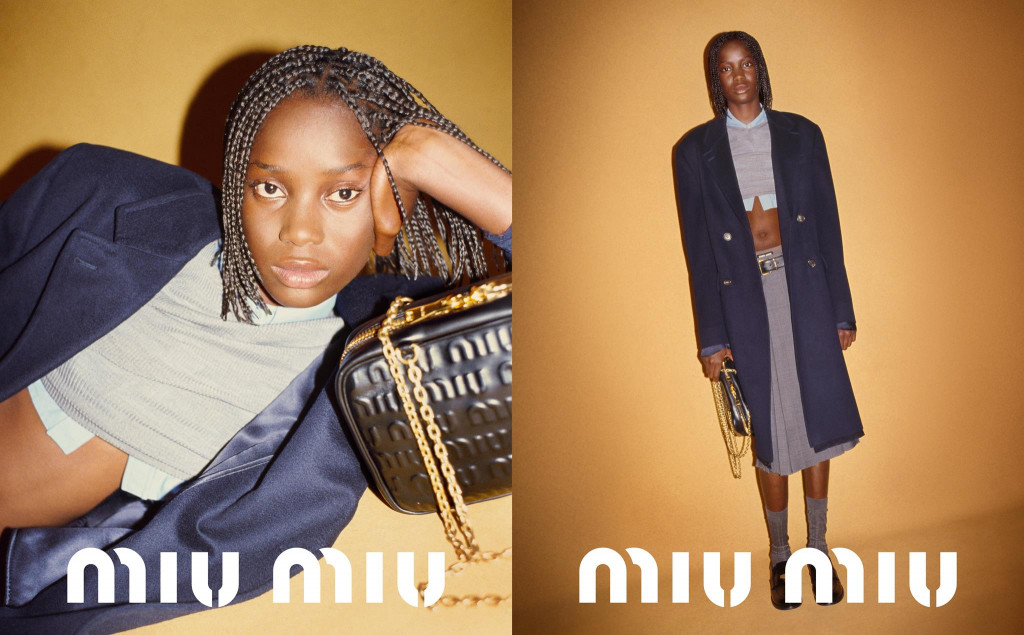 campagna miu miu basic insticts con hailey bieber e ever anderson