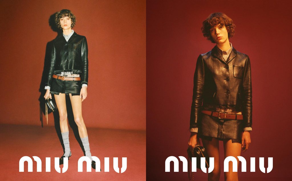 campagna miu miu basic insticts con hailey bieber e ever anderson