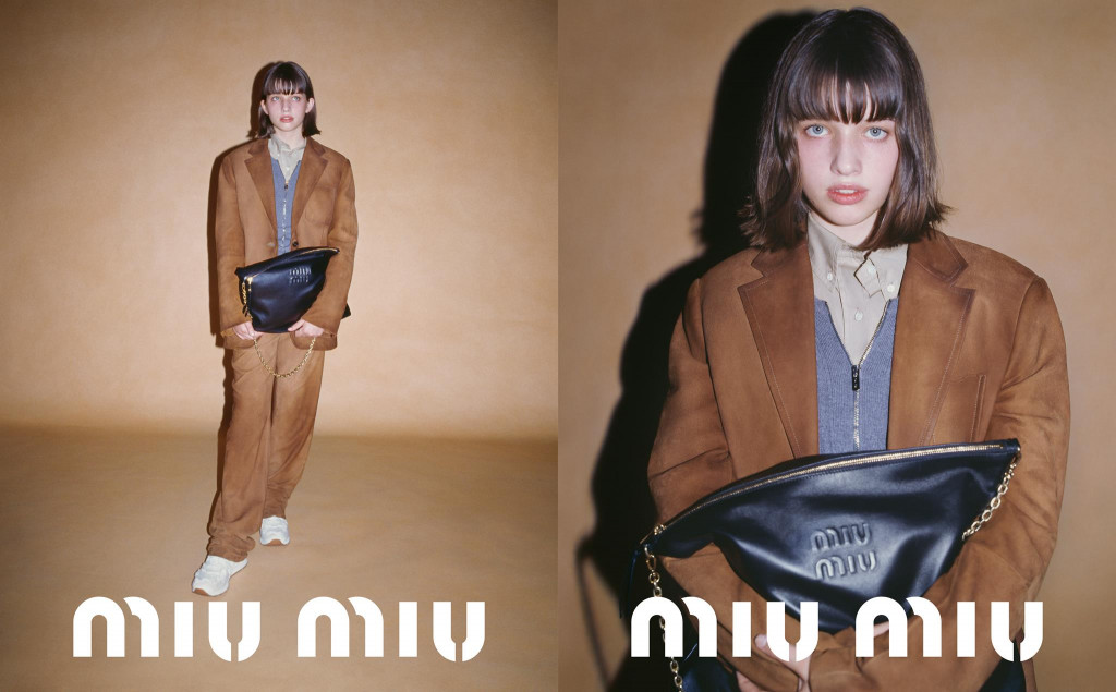Miu Miu “Basic Instincts” con Hailey Bieber e Ever Anderson
