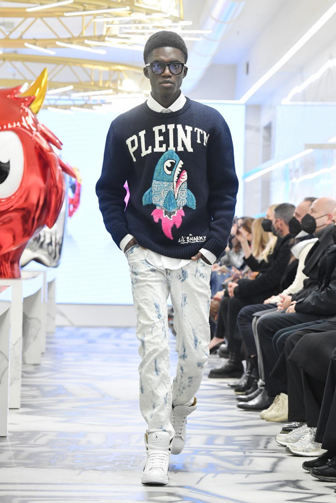 philipp plein nuova collezione autunno inverno uomo donna sfilata foto passerella