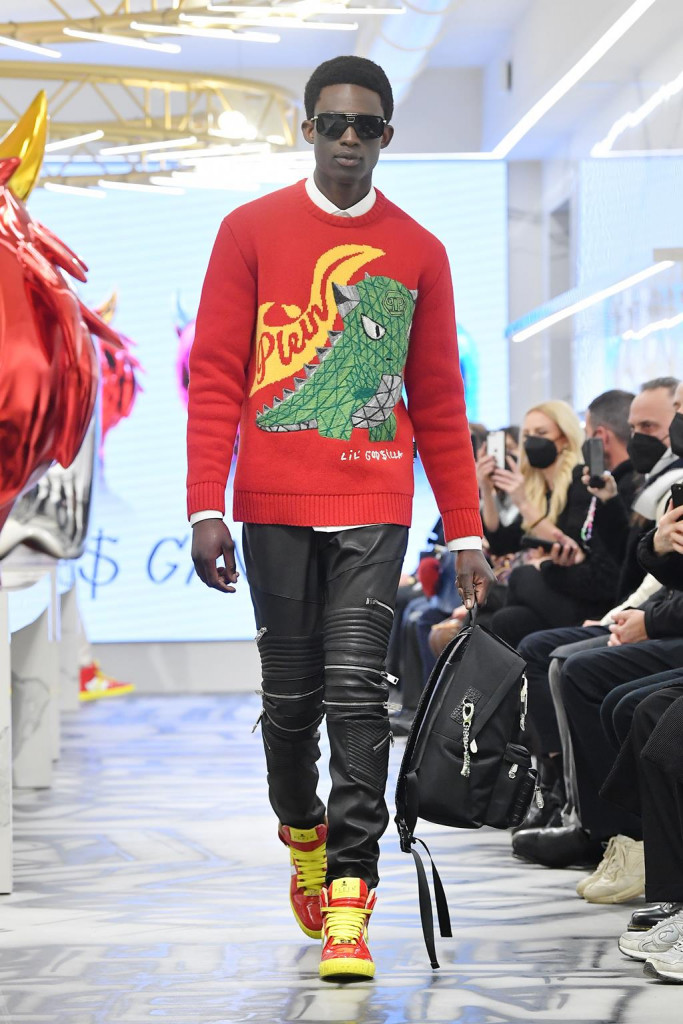 philipp plein nuova collezione autunno inverno uomo donna sfilata foto passerella