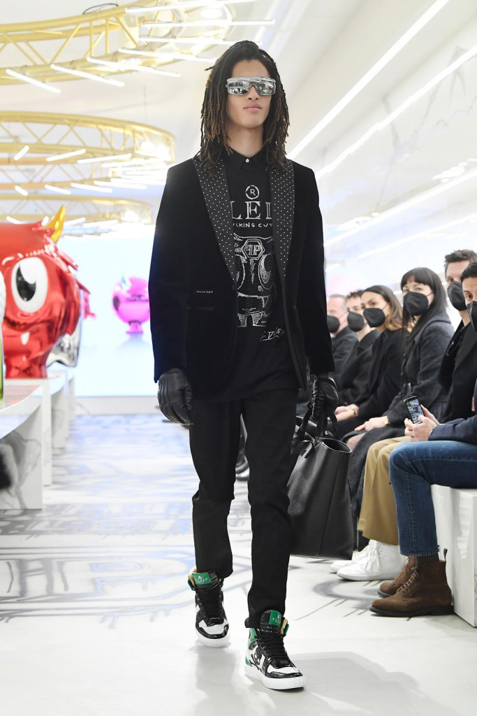 philipp plein nuova collezione autunno inverno uomo donna sfilata foto passerella