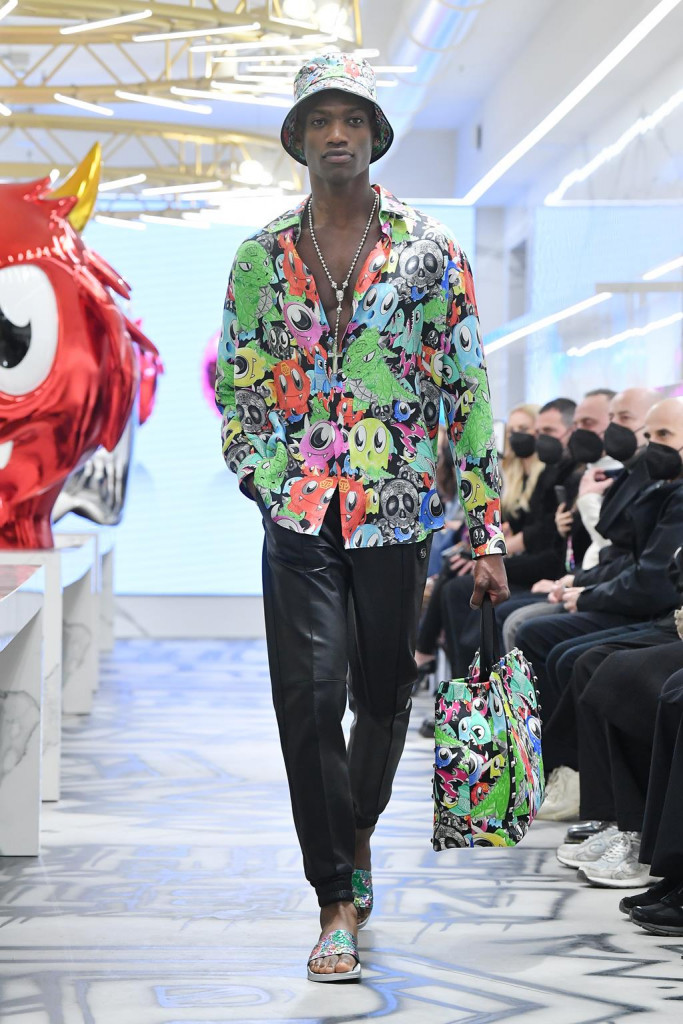 philipp plein nuova collezione autunno inverno uomo donna sfilata foto passerella