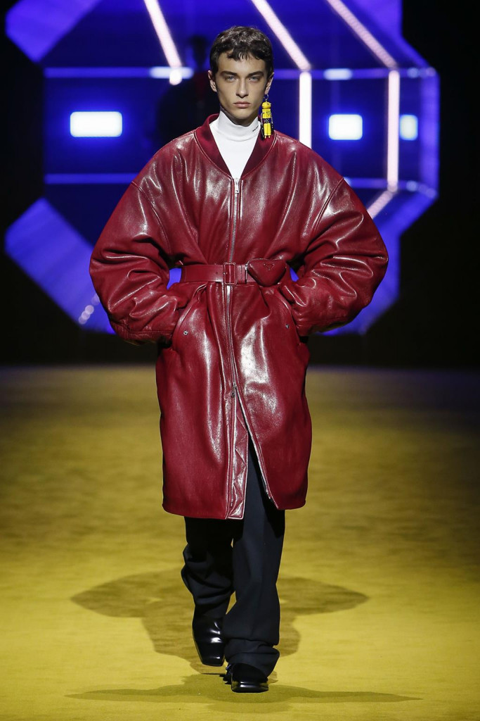 prada uomo sfilata collezione autunno inverno foto