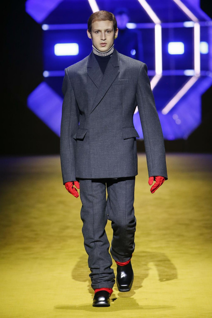 prada uomo sfilata collezione autunno inverno foto