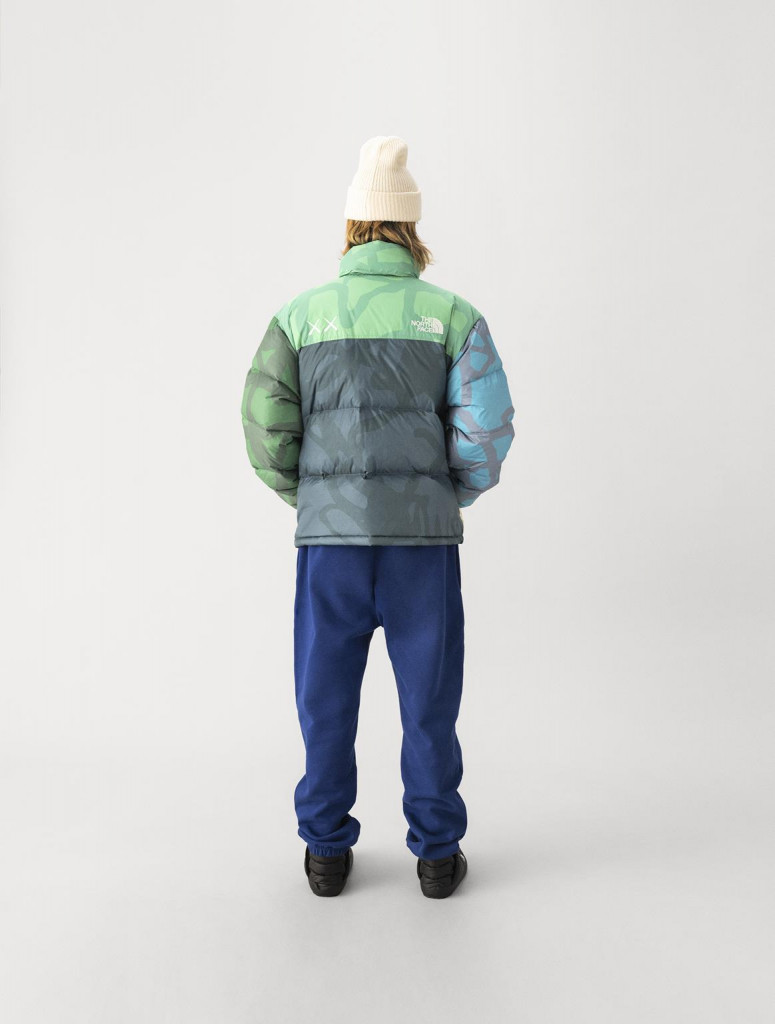 the north face kaws collaborazione foto