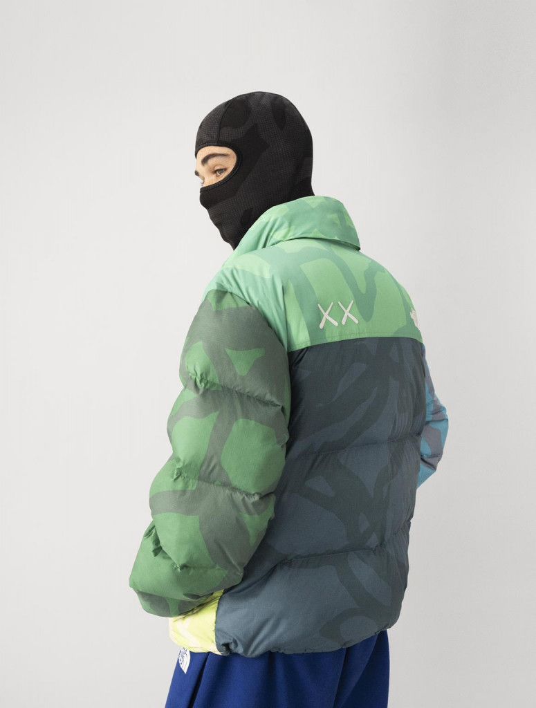 the north face kaws collaborazione foto