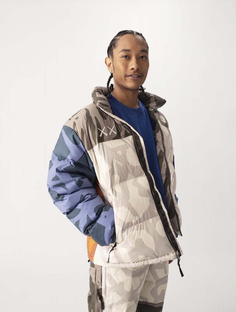 the north face kaws collaborazione foto