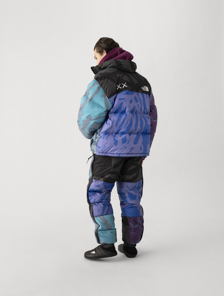 the north face kaws collaborazione foto