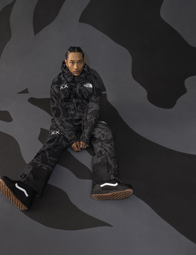 the north face kaws collaborazione foto