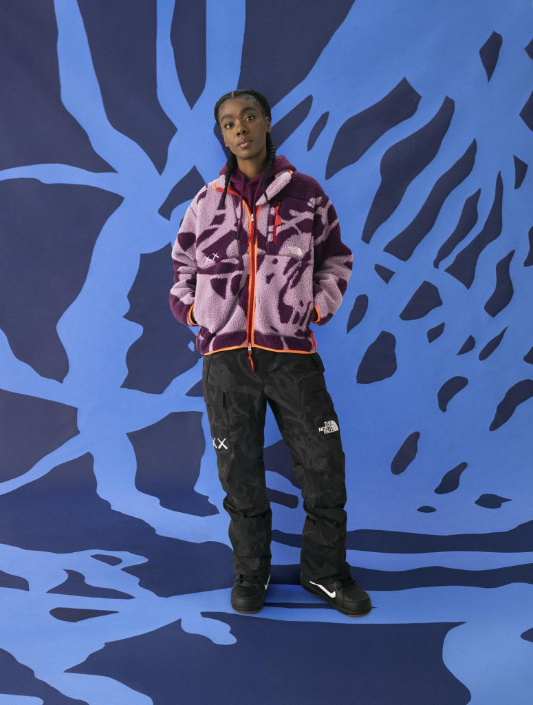 the north face kaws collaborazione foto