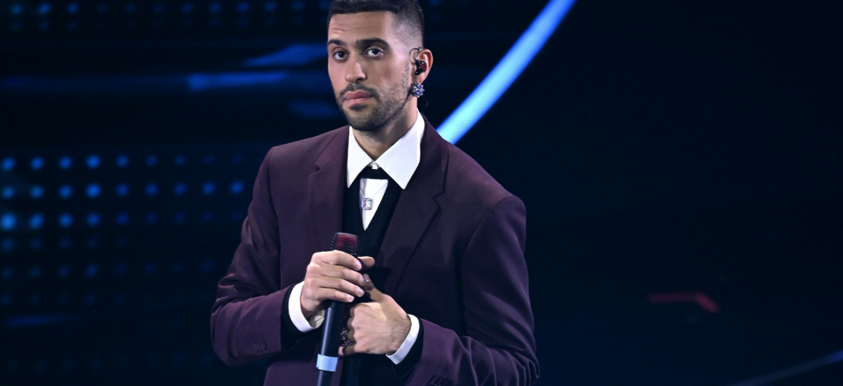 Mahmood in Fendi (Photo by Daniele Venturelli/Getty Images)