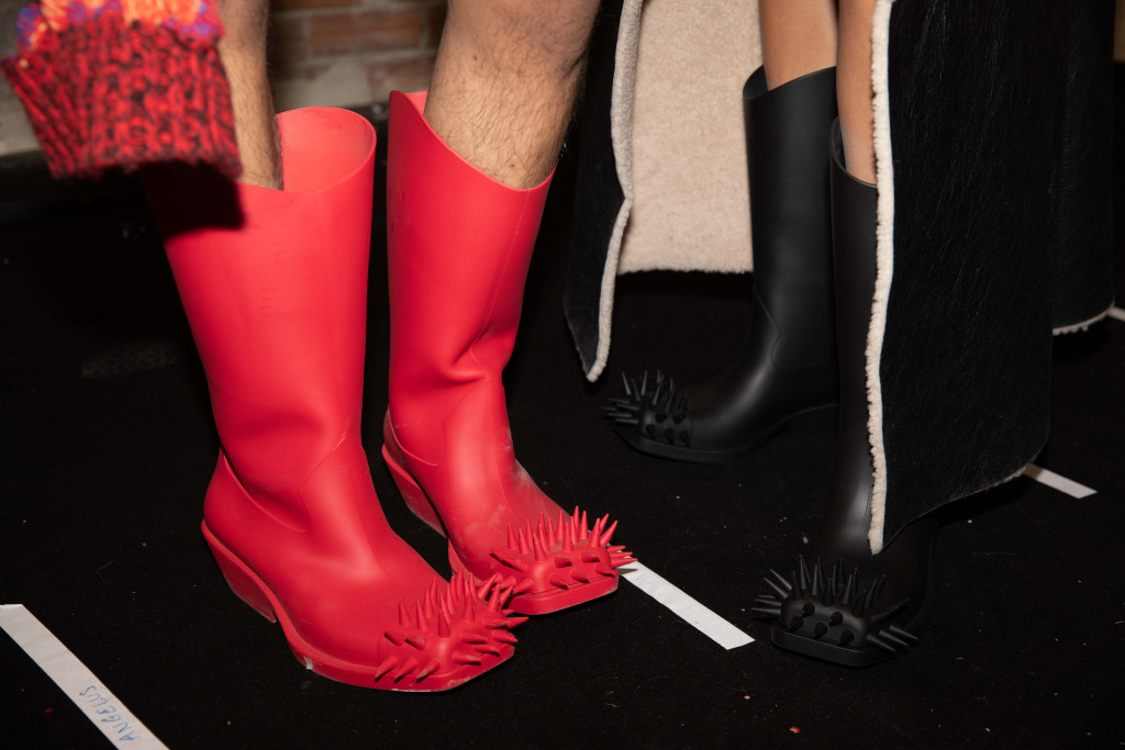 backstage sfilata marni collezione autunno inverno milano fashion week
