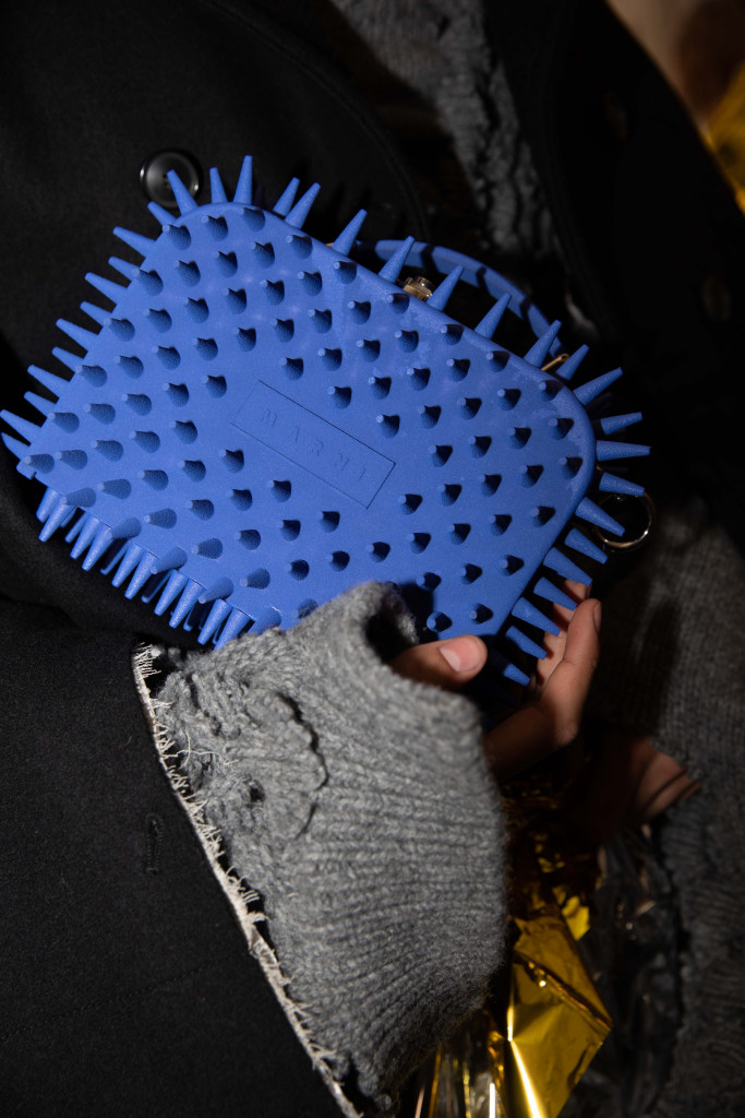 backstage sfilata marni collezione autunno inverno milano fashion week