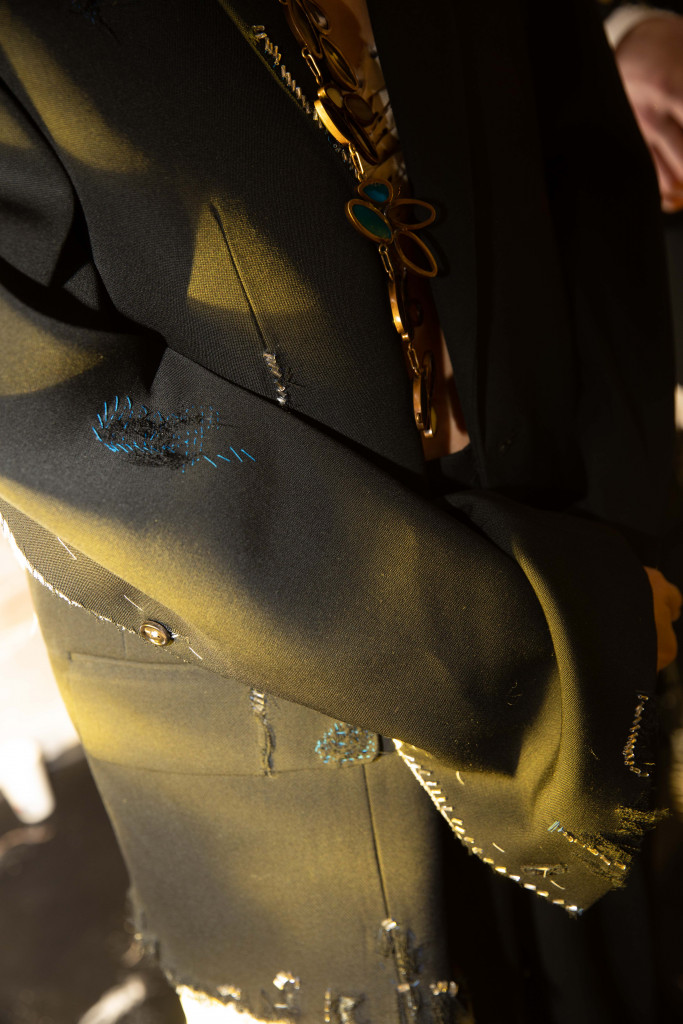 backstage sfilata marni collezione autunno inverno milano fashion week